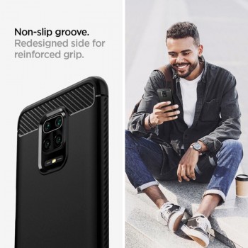 Originalus Spigen rugged armor dėklas - juodas (REDMI NOTE 9S/NOTE 9 PRO) Originalus Spigen rugged armor dėklas - juodas (REDMI NOTE 9S/NOTE 9 PRO)